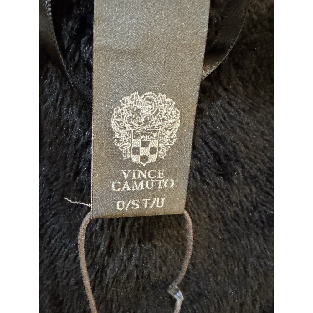 NWT Vince Camuto Faux Fur Trim Cape Shawl Capelet Penny Lane Tweed One Size - Picture 7 of 13